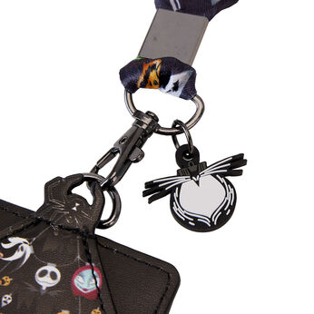 Nightmare Before Christmas Tree String Lights Lanyard With Card Holder, Image 2